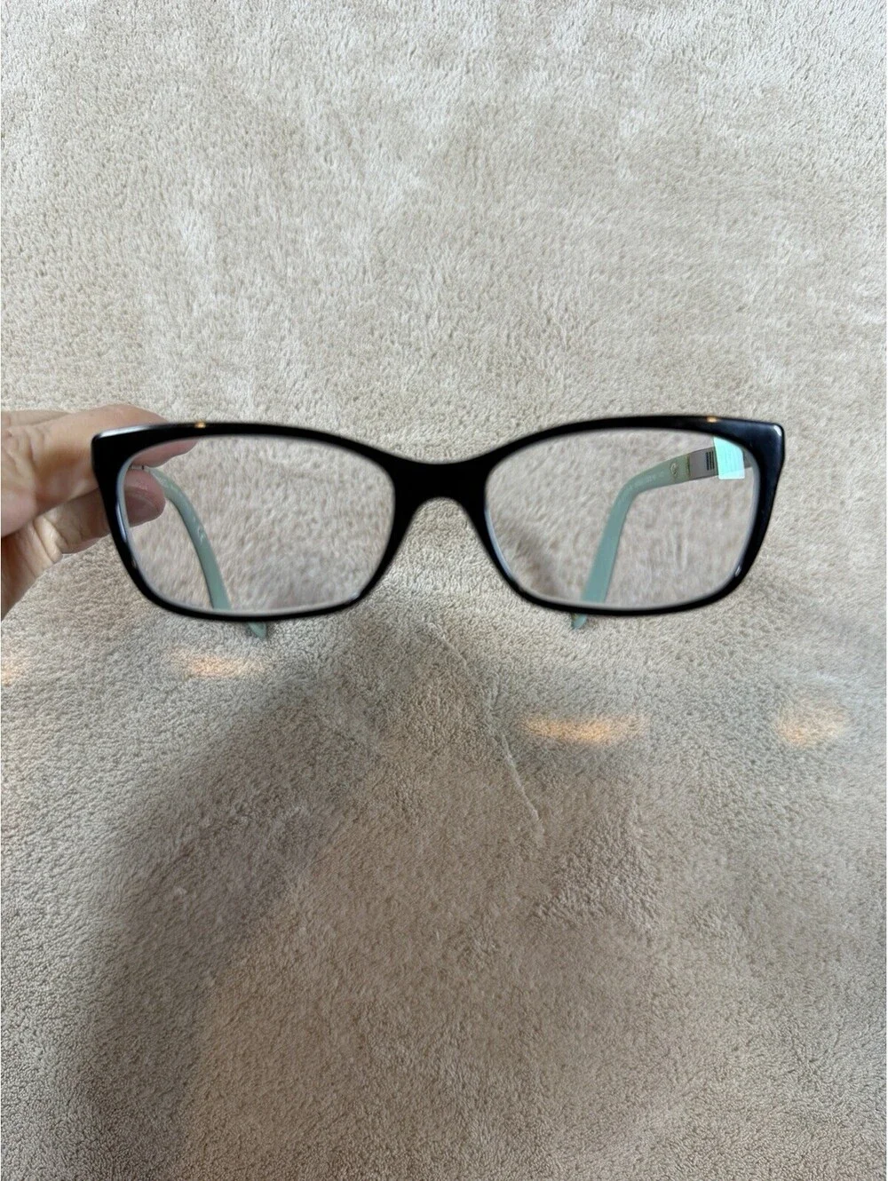 Tiffany & Co TF2103-B 8055 Eyeglasses 53-16-140 Black Tiffany Blue Frames